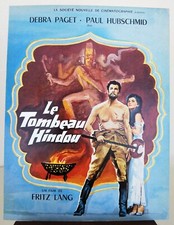 Film FRITZ LANG LE TOMBEAU HINDOU 1959 publicité presse Paget Hubschmid