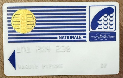 Ptt télécom carte puce - carte,