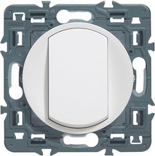 Legrand 67731 - Poussoir BLANC Celiane avec support réf. 67031 68001 80251