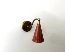 1 applique en laiton abat-jour