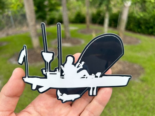 Fishing hobie kayak sticker - hobie,