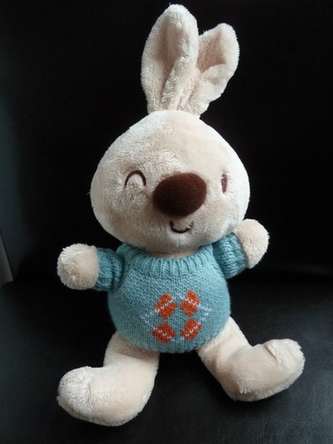 Doudou peluche carreblanc - doudou,