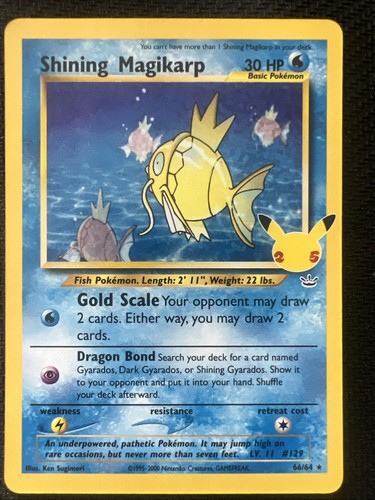 Pokémon shining magikarp - pokémon,