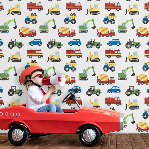Camions transport cars - cars, papier
