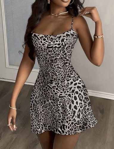Med leopard print - sz,
