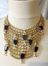 superbe collier plastron de
