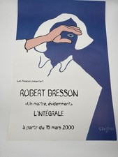 Affiche Robert Bresson -