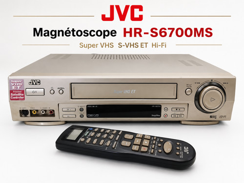 Magnétoscope jvc s6700ms - magnétoscope,