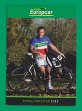 CYCLISME carte cycliste THOMAS