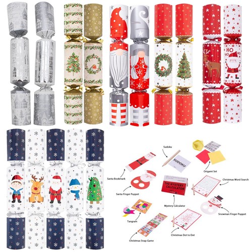 Paquet crackers de noël - crackers,
