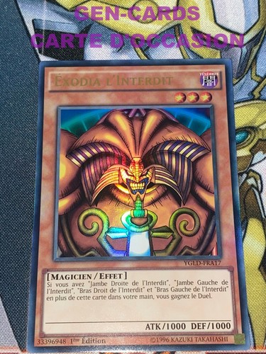 Carte oh exodia - carte, gi