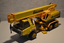Grand Camion Goliath avec grue Joustra Vintage 1975 Rare état superbe