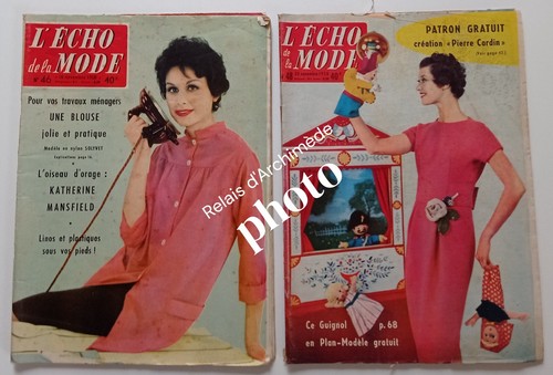 Lot revues echo la mode - de,