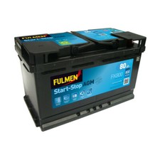 Batterie Fulmen AGM Start And Stop FK800 12V 80ah 800A