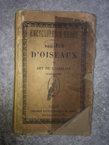 Encyclopédie roret manuel - encyclopÉdie-roret.,
