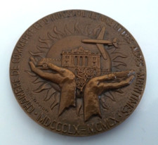 MEDAILLE BRONZE 100 ANS CHAMBRE DE COMMERCE ET INDUSTRIE NICE 1860-1960 REF77817