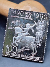 Motif de timbre en argent fin