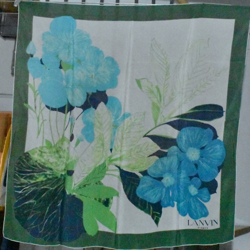 Foulard soie lanvin - foulard, en