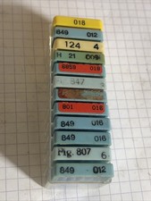 12 boites déjà Utilisé De