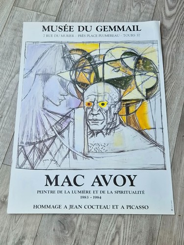 Affiche originale litho mac - affiche,