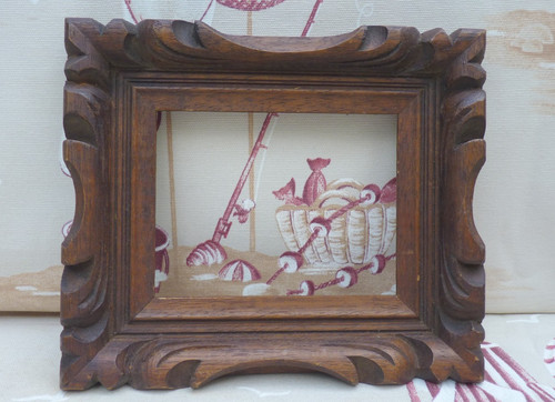 Petit cadre bois sculpté