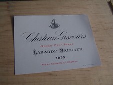 étiquette vin chateau