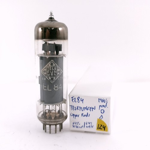 Tube telefunken el84 - x, prod