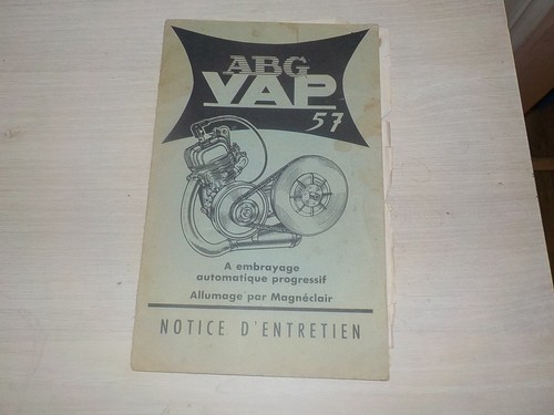 Notice entretien abg vap57 - notice, vap57.
