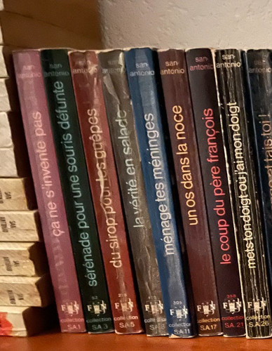 Lot livres san antonio - lot, san-antonio