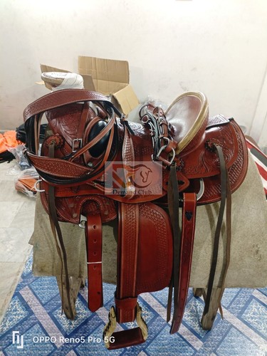 Fork premium western leather - a,