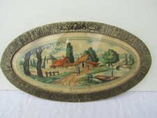 ancien cadre art deco signe