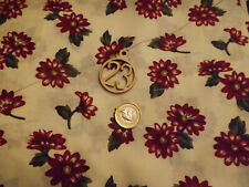 1 mt vintage 100% coton 45"