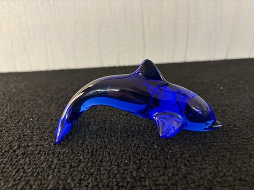 Dauphin bleu foncé cristal - en,