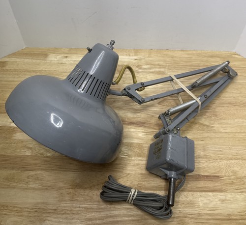Luxo combination lamp - luxo, gray