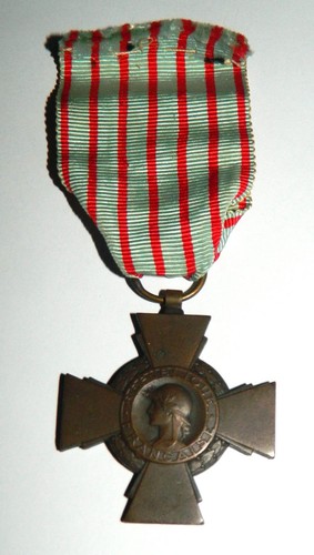 Médaille croix combattant - croix, du