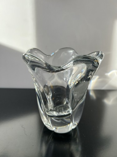 Vase cristal daum france - vase,