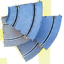 JOUEF 4 1/2 RAILS COURBE GRIS CLAIR REF 320/2 A 45°pour CIRCUIT DE VOITURE JOUEF