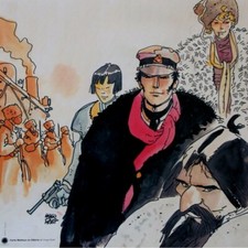 Poster affiche offset Corto