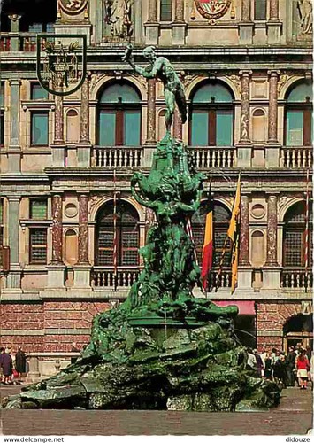 Carte postale belgique - carte,