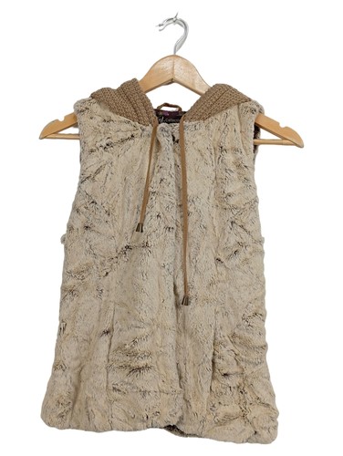 Zara gilet fourrure femme - en,