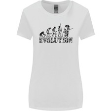 Évolution D'Un Guitariste Guitare Électrique Femme T-Shirt À Coupe Large