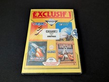 EXCLUSIF  1 - 4 jeux Amstrad CPC 464 664 6128 disk testé Nasa électronique Ocean
