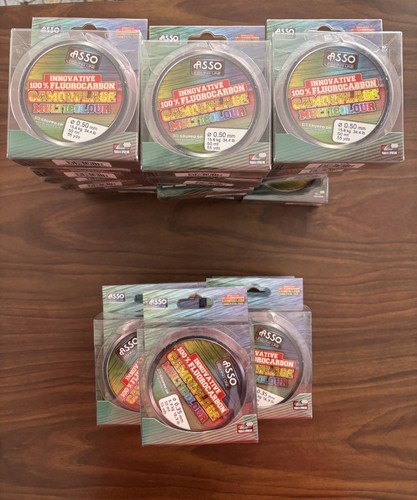 Lot bobines fil pêche asso - 27,