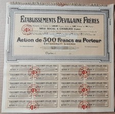 ETABLISSEMENT DEVILLAINE FRERES