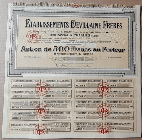 Etablissement devillaine - etablissement,