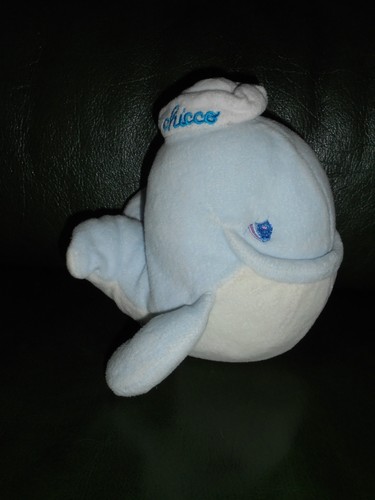 Doudou chicco peluche - peluche, baleine