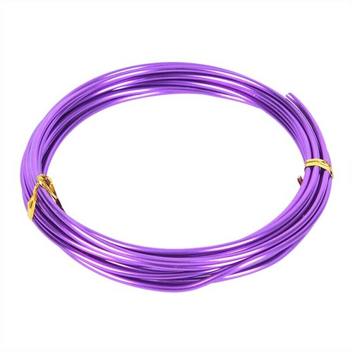 10m fil aluminium 1mm couleur - 10m,