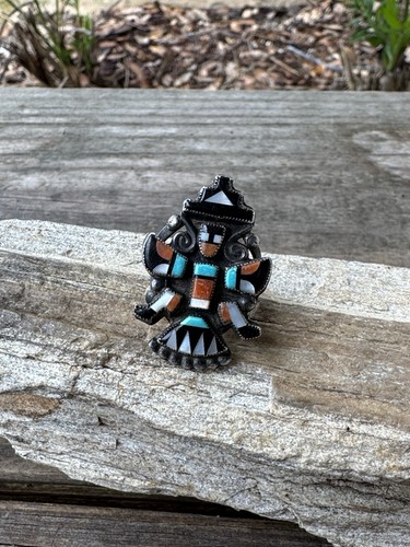 Zuni sterling silver knifewing - zuni,
