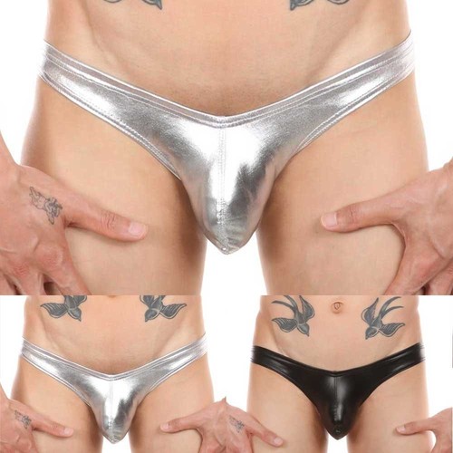 Caleçon simili cuir - homme, pu