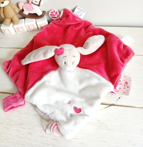 Noukie doudou peluche plat - noukie's,